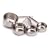 Faringdon Set Of 4 Stainless Steel Measuring Cups, 60, 80, 125, 250ml