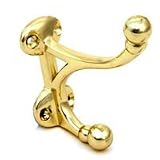 Coat & Hat Hook, Brass