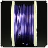 Rhinestone Biz Colored Copper Wire with Silver Plated Base 20 Gauge 6 Yard - Lavender - 1 Each