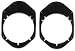 Metra 825600 Ford/Mercury Speaker Adapter Plates Adapts 5-1/4 or 6-1/2 to 6 x 8 Opening (1 Each)