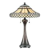 Bianca Bronze Patina Tiffany Table Lamp - QUZ-TF223T