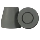 MABIS/DMI Healthcare Walker/Cane Replacement Tips, #17, Gray