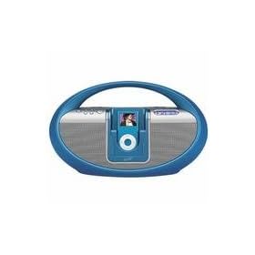 iLive iPod Boom Box, Blue. by 