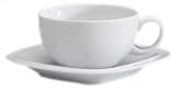 White Squares Saucer