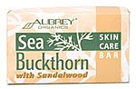 Aubrey Organics - Sea Buckthorn Skin Care Bar With Sandalwood, 3.6 oz bar