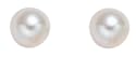 14k Yellow Gold 3mm Freshwater Cultured Pearl Children's Earrings