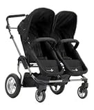 First Wheels City Twin Pushchair Black