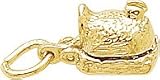 Chicken W/Pearl Charm by Rembrandt Charms