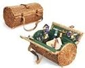 Picnic Time Verona Willow Wicker Shoulder Bag Picnic Basket