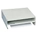 MAT21202 Stackable Steel 2 Monitor Riser, 11-7/8w x 11-7/8d, Pearl Gray Image
