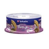 Verbatim LightScribe - 25 x DVD+R - 4.7 GB 16x - blue, yellow, red, green, orange - LightScribe - spindle - storage media