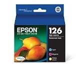 Epson DURABrite Ultra 126 High-capacity Inkjet Cartridge Color Multipack (1 Cyan, 1 Magenta, 1 Yellow) (T126520)