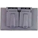 Electrical Boxes: 1 Gang Duplex Receptacle Cover