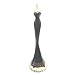 Paris Fashion Dress Ornament Black