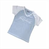 Reebok Essential Raglan Tee Pow Blue/Wht 9-10 (MG)