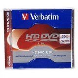 1PK HD DVD-R Dl 1X 30GB Branded Jewel Case