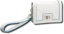 BAG, KODAK SQUARE WHITE CLUTCH