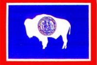 Wyoming 4 x 6 Nylon Flag