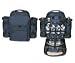 Luxury Four Person Picnic Backpack in Navy Blue