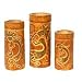 Kokopelli Tube Vase Set (3)