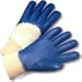 Nitrile Palm Coated w/ Knit Wrist Gloves (Sold by Dozen) Size Large