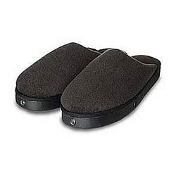 Brightfeet, Lighted Slippers, Black, Large