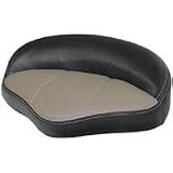 Bass Boat Replacement Seating -48'' Pro Pedestal BoatSeat -Mushroom / Traveler Black