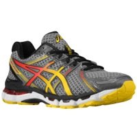 Asics Asics Men's Gel-Kayano 19 Running Shoe (11 D(M) Us, Charcoal/Sunburst/Fl)