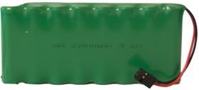96 Volt 2200 Mah (8 X Aa) Nimh Battery Pack With Hitech Connector