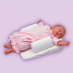 Ultra Sleep Positioner - Helps babies with REFLUX - Keeps babies sleeping on their backs