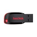 SanDisk Cruzer Blade 4GB Speicherstick USB 2.0 schwarz/rot