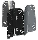 Zeagle Backplates - Black Anodized Aluminum