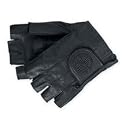 Harley-Davidson&reg; Men's Torque Fingerless Gel Gloves. Rubber inlaid logo. 98150-96V