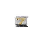 zoppini gold number 7 charm 