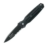 Mini Covert, Nylon Handle, Black Teflon Blade, ComboEdge