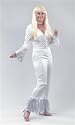 70's 80's White Abba Costume