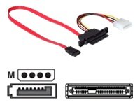 DELOCK Kabel SATA 22pin > 7pin+4pin Power NSS Preisvergleich