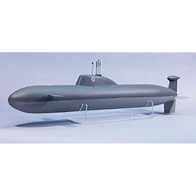 Akula Class Russian Submarine 33 inches by Dumas from Dumas Gas Boats