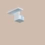 Track Lights White Plastic, Floating Canopy for Track Lighting