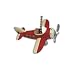 RED PLANE propeller AIRPLANE ceiling FAN PULL chain