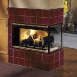 Majestic MPL Designer 36 Peninsula Wood Fireplace Designer 36 Peninsula Radiant Wood Burning Fireplace