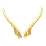 Left 14K Yellow Gold Ear Trim