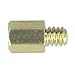 Brass Stud, Coarse Thread, 6 Pack