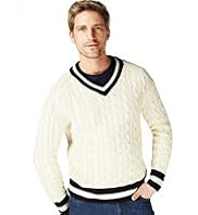 Blue Harbour Cable Knit Cricket Jumper