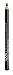 NYX Cosmetics Slim Eye Pencil Black