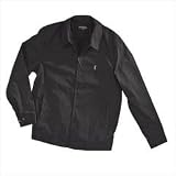 YSL Harrington Canvas Jacket Navy Medium