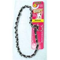 BOODA DOG COLLAR COMFORT CHAIN 2.5MMX22 BLACK