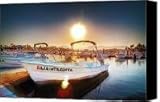 IMAGE OF The Boat at the Marina Canvas Print / Canvas Art - Artist Marcel Kaiser