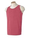 Authentic Pigment Garment-Washed Cotton Tank - Nautical Red