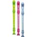 Yamaha YRS-20 Soprano Translucent Recorder with Baroque Fingering Translucent Pink